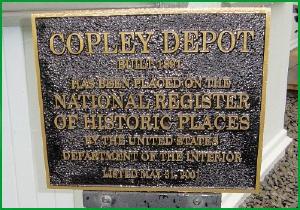 3copley train station sign