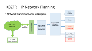 K8ZFR-IP NETWORK PLANNING